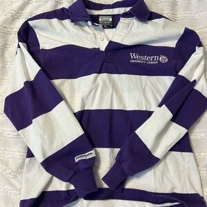 Western university rugby shirt